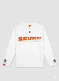 Seven Longsleeve | Oranje edition white