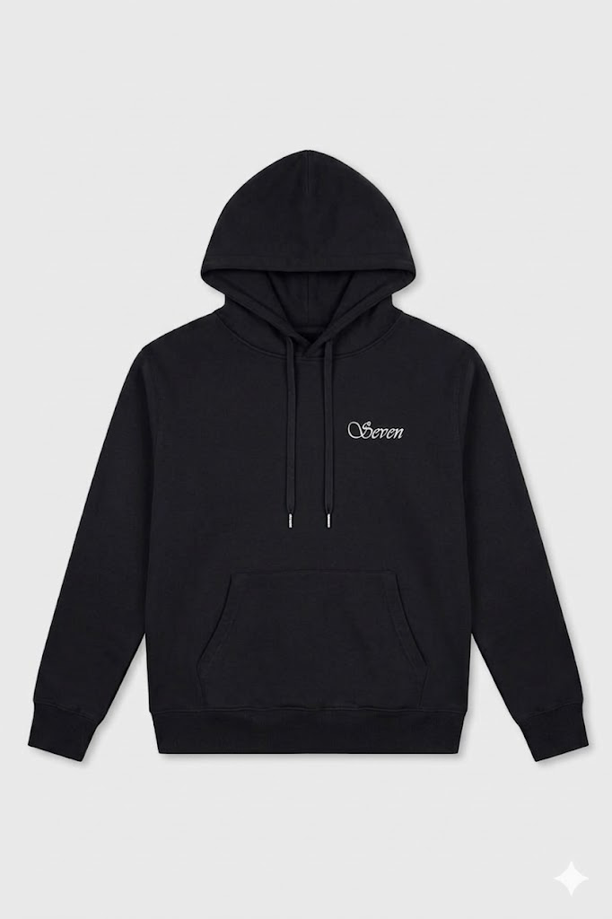 Seven Classic Hoodie | Black