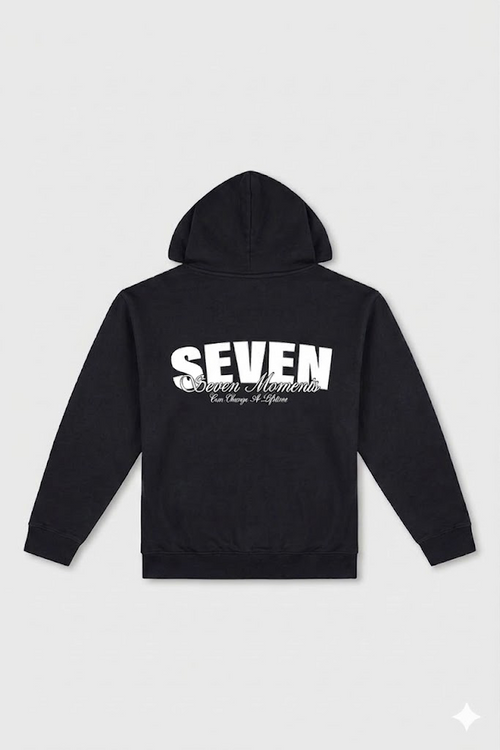 Seven Classic Hoodie | Black