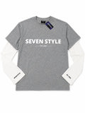 Seven Style Longsleeve Grey Whith